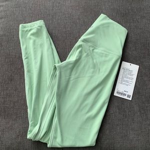 Lululemon creamy mint align leggings